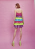 Frankie Tiered Tulle Mini Dress - Rainbow